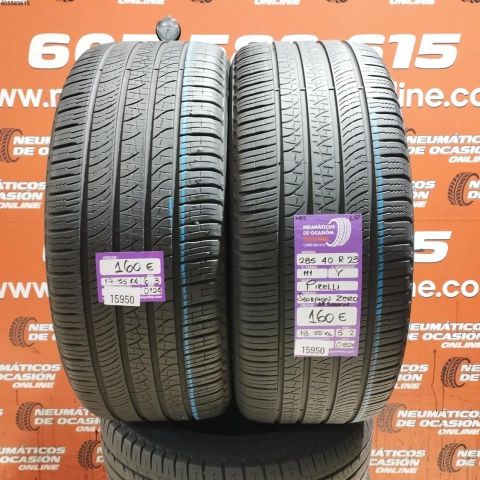 2x 285 40 R23 111Y PIRELLI SCORPION ZERO ALL SEASON LR 6.3/5.2MM DOT 0124/0824