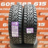2X 235 85 R16C 114/111S M+S* CONTINENTAL CROSS CONTACT 10.8/10.8MM DOT 1312/1512