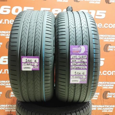 2X 255 50 R19 107W XL MO CONTINENTAL ECO CONTACT 6Q 5.0/5.6MM DOT 4223/0524