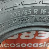 2X 205 65 R16C 107 105T M+S* MICHELIN AGILIS CROSS CLIMATE 7.2/6.7MM DOT 0924/0924