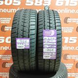2X 205 65 R16C 107 105T M+S* CONTINENTAL VAN CONTACT 4 SEASON 6.1/7.1MM DOT 4324/3324