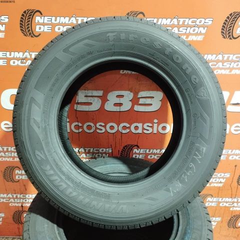 2X 225 65 R16C 112/110R FIRESTONE VANHAWK 2 7.2/7.6MM DOT 2622/2722