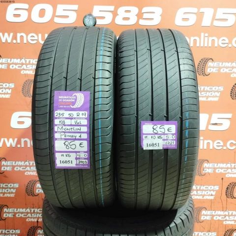 2x 235 50 R19 103V XL MICHELIN PRIMACY 4 5.0/5.0MM DOT 1721/3926
