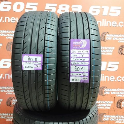 2X 235 50 R19 103Y TRACMAX PRIVILO TX 3 (SIN USO) DOT 3625/3625