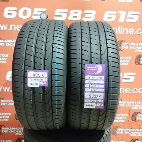 2X 265 45 R20 104Y MO PIRELLI P ZERO 5.8/6.2MM DOT 1723/1923