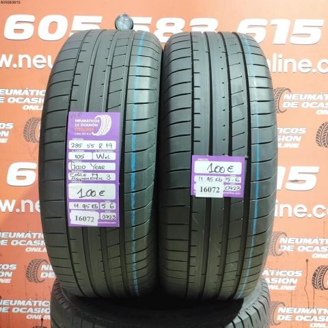 1 x 235 55 R19 105W XL GOODYEAR EAGLE F1 ASYMMETRIC 3 JLR 5.6/5.6MM DOT 0723/0723