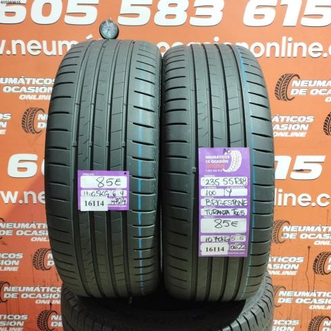 2X 245 40 R19 105W XL BRIDGESTONE TURANZA 6 ENLITEN 5.4/6.0MM DOT 4624/3523