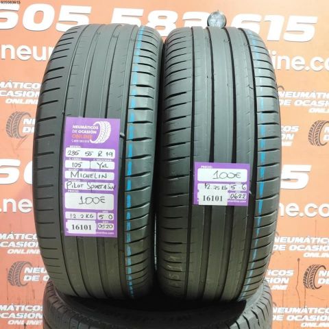 1 x 235 55 R19 105Y XL MICHELIN PILOT SPORT 4 SUV 5.6/5.0MM  DOT 0520/0622