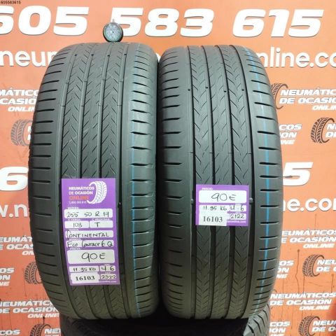 1 x 255 50 R19 103T CONTINENTAL ECOCONTACT 6Q 4.6/4.6MM DOT 2122/2322