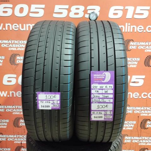 1 x 235 55 R19 105W GOODYEAR EAGLE F1 ASYMMETRIC 5 MO 6.2/6.6MM DOT 3023/1022