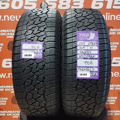 2X 235 65 R17 104H M+S* FALKEN WILDPEAK ST3W 5.0/5.7MM DOT 5120/5120