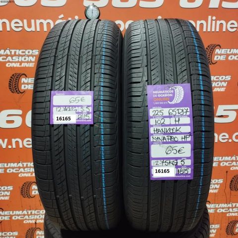 2X 225 65 R17 102H M+S HANKOOK DYNAPRO HP 2 5.0/5.5MM DOT 2115/1815