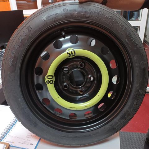 1 RUEDA REPUESTO 125 80 R16 97M MAXXIS SIN USO (Hyundai Kia)DOT 2021 REF. 16188