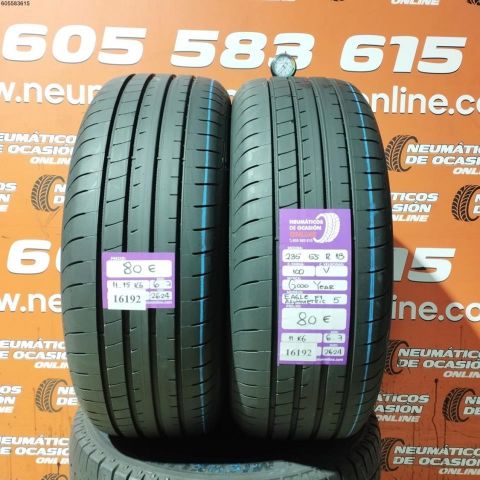 2X 235 55 R18 100V GOODYEAR EAGLE F1 ASYMETRIC 5 6.7/6.7MM DOT 2624/2624