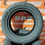 2X 215 60 R17 96H CONTINENTAL ULTRA CONTACT 6.2/6.2MM DOT 2225/0924