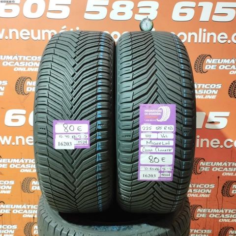 225 55 R18 102V XL M+S* MICHELIN CROSS CLIMATE 2 5.5/5.5MM DOT 1524/5024