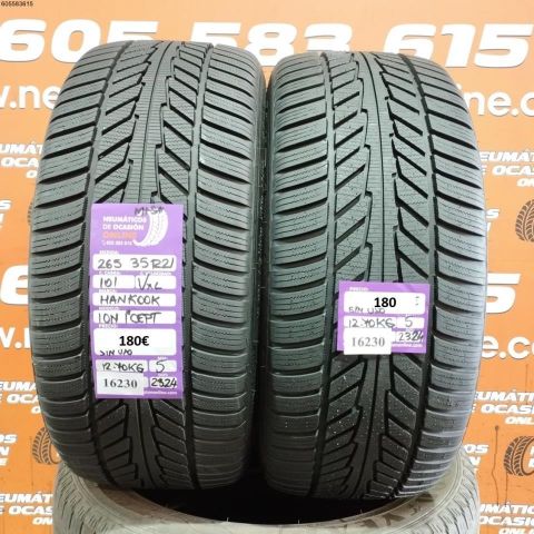 2x 265 35 R21 101V XL M+S* HANKOOK ION ICEPT  (SIN USO) DOT 2324/2324