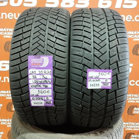 2x 245 35 R21 96Y XL VREDESTEIN WINTER PRO DOT: 2121 (SIN USO) Ref.16235