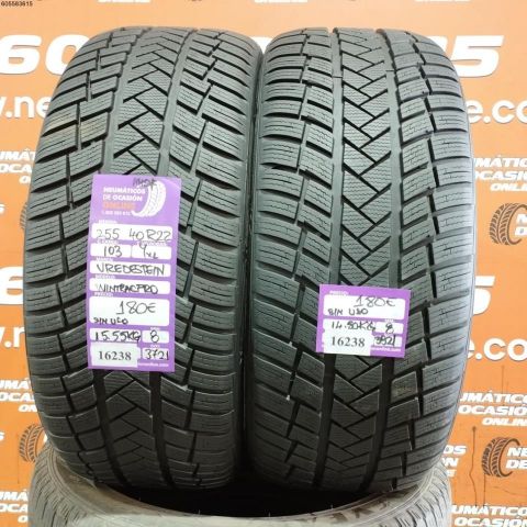 2x 255 40 R22 103Y XL M+S* VREDESTIN WINTRACPRO  (SIN USO)  DOT 3721/3921