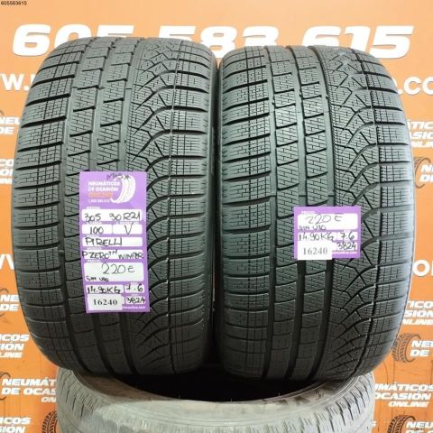 2x 305 30 R21 100V PIRELLI P ZERO TM WINTER DOT: 2424 (SIN USO) 