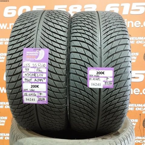 2x 255 35 R20 97W MICHELIN PILOT ALPIN 5 DOT: 2424 (SIN USO) Ref.16241