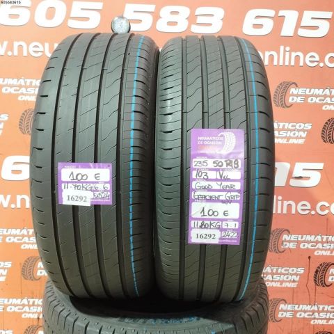 2X 235 50 R18 103V XL GOODYEAR EFFICIENT GRIP 2 SUV 6.6/7.1MM DOT 0524/2422