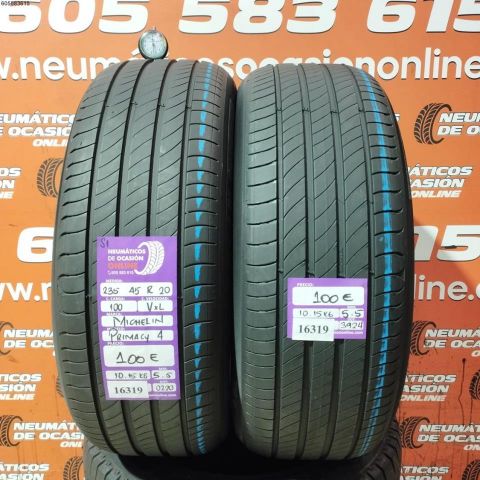 2X 235 45 R20 100V XL S1 MICHELIN PRIMACY 4 5.5/5.5MM DOT 0220/3924