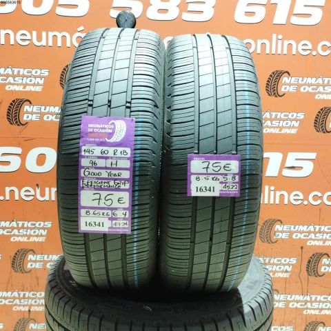 2x 195 60 R18 96H GOODYEAR EFFICIENTGRIP PERFORMANCE 6.4/5.8MM DOT 4522/4724