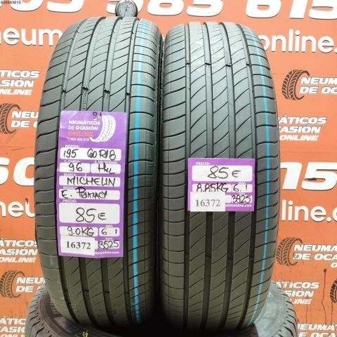 2x 195 60 R18 96H XL MICHELIN E. PRIMACY S1 6.1/6.1MM DOT 3525/3925