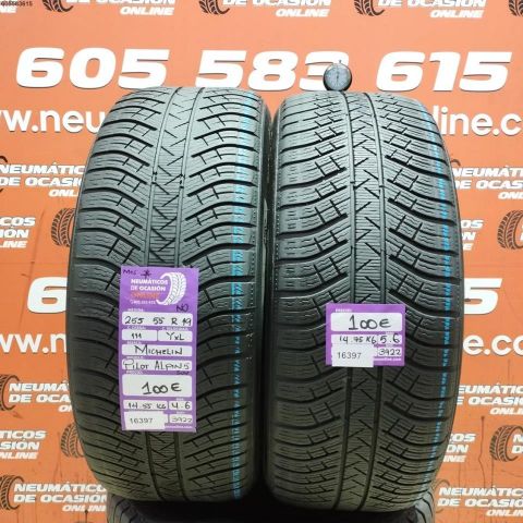 2x 255 55 R19 111Y XL MICHELIN CROSSCLIMATE 2 4.6/4.6 MM DOT 3922/3922