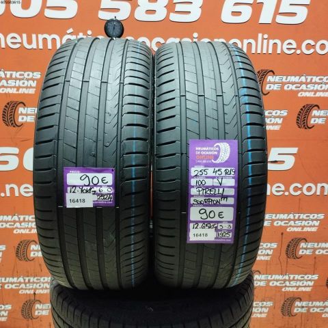 2x 255 45 R19 100V PIRELLI SCORPION TM 6.0/5.3MM DOT 1925/2524