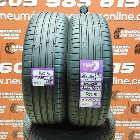2X 215 65 R17 99H HANKOOK VENTUS PRIME 4 5.0/5.0MM DOT 2325/0225