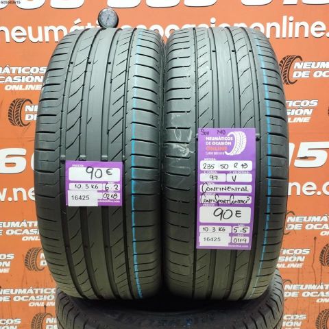 2X 235 50 R18 97V SUV MO CONTINENTAL CONTI SP CONTACT 5 5.5/6.2MM DOT 0218/0119