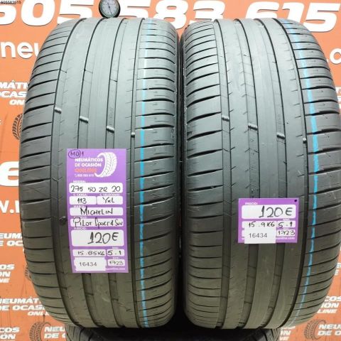 2X 275 50 ZR20 113Y XL MICHELIN PILOT SP 4SUV MO1 5.1/5.1MM DOT 1723/1723
