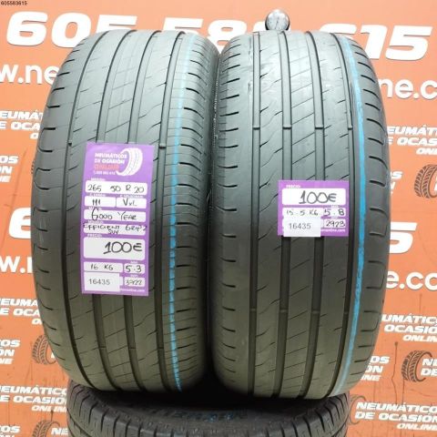 2X 265 50 R20 111V XL GOODYEAR EFFICIENT GRIP 2 SUV 5.3/5.8MM DOT 3722/2923