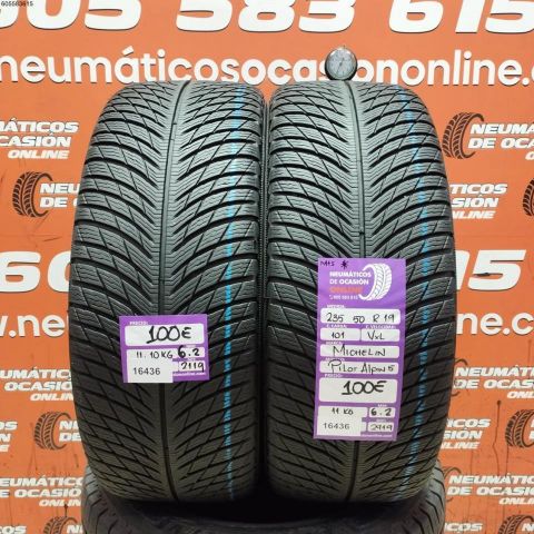 2X 235 50 R19 101V XL M+S* MICHELIN PILOT ALPIN 5 6.2/6.2MM DOT 2119/2919