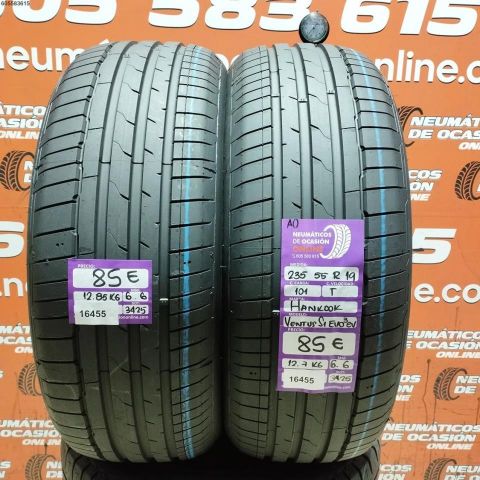 2X 235 55 R19 101T AO HANKOOK VENTUS S1 EVO 3 EV 6.6/6.6MM DOT 3425/3425
