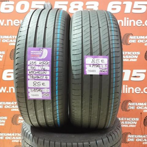2X 235 45 R20 100V XL S1 MICHELIN PRIMACY 4 5.0/4.8MM DOT 2024/0523