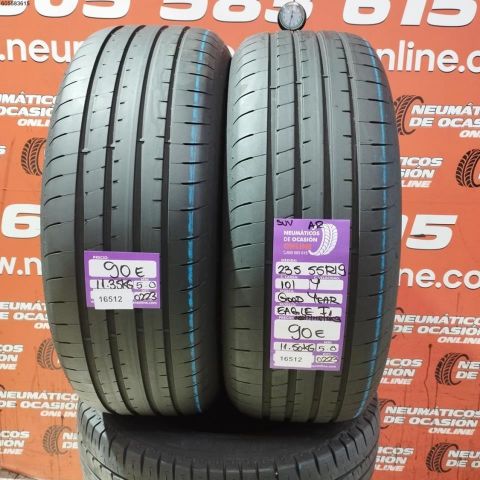 2X 235 55 R19 101Y SUV GOODYEAR  EAGLE F1 ASYMETRIC 3 AR 5.0/5.8MM DOT 0223/0223