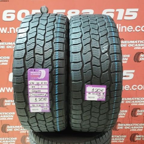 2x 275 55 R20 117T COOPER DISCOVERER A/T3 5.8/5.8MM DOT 3118/3118  REF. 16519 