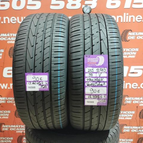 2X 235 50R19 99V SUV HANKOOK VENTUS S1 EVO 2 6.6/6.6MM DOT 1124/1124