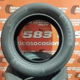 2X 235 55 R18 104V XL CONTINENTAL ECO CONTACT 6 4.5/5.0MM DOT 0122/0124