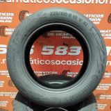 2X 225 60 R18 104V XL CONTINENTAL ECO CONTACT 6 5.1/5.1MM DOT 1923/0625