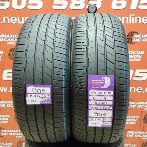 2X 235 55 R19 101V HANKOOK VENTUS S1 EVO 3 SUV 5.2/5.7MM DOT 2225/4924