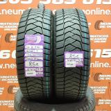 2X 215 65 R16C 106/104T M+S* BRIDGESTONE DURAVIS ALL SEASON 7.2/7.5MM DOT 4523/4523