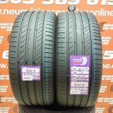 2X 255 45 R19 100V CONTINENTAL CONTI SPORT CONTACT 5 5.1/5.1MM DOT 2724/2724