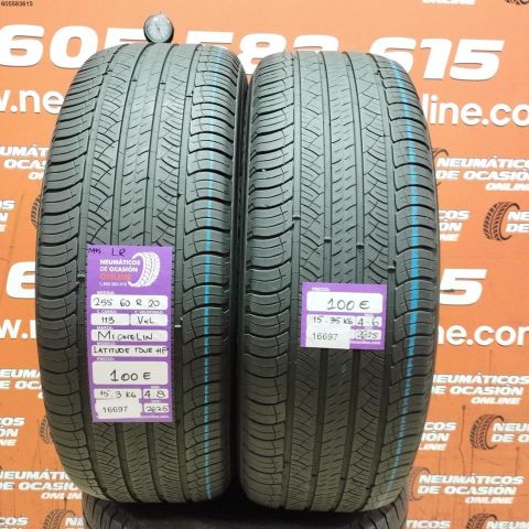 2X 255 60 R20 113V XL M+S MICHELIN LATITUDE TOUR HP 4.6/4.8MM DOT 2625/2625