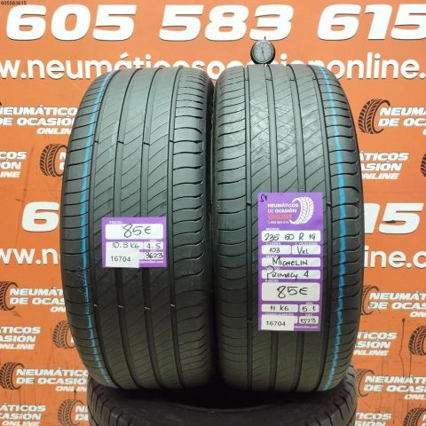 2X 235 50 R19 103V XL S1 MICHELIN PRIMACY 4 4.5/5.1MM DOT 3623/1523