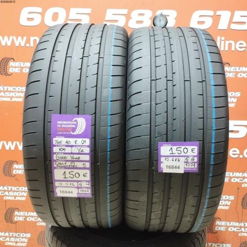 2X 265 40 R21 105Y XL GOODYEAR EAGLE F1 ASYMETRIC 5 5.4/5.8MM 