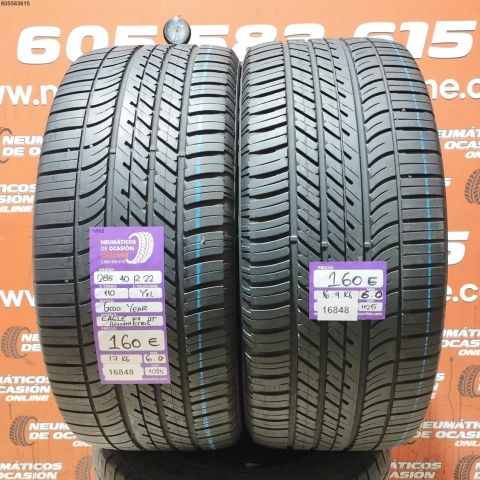 2X 285 40 R22 110Y XL M+S GOODYEAR EAGLE F1 AT ASYMETRIC 6.0/6.0MM 